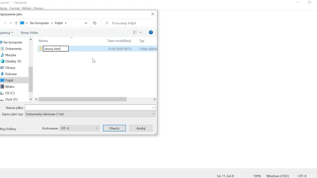 Jak zapisać stronę internetową HTML i uniknąć najczęstszych błędów