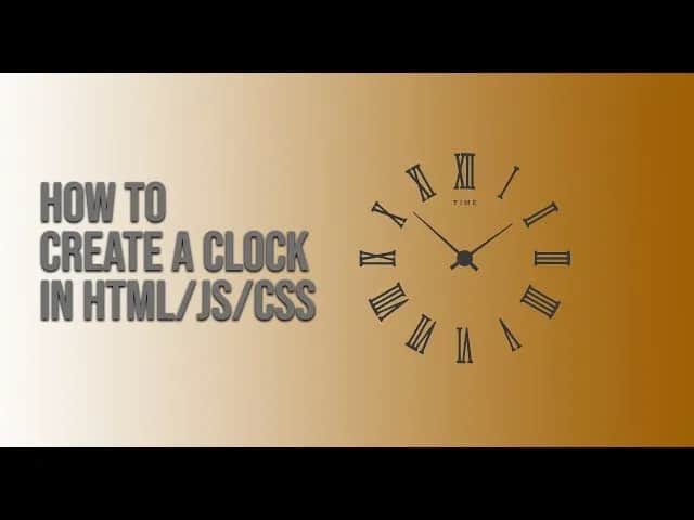 Jak wstawić zegar na stronę HTML i uniknąć typowych błędów
