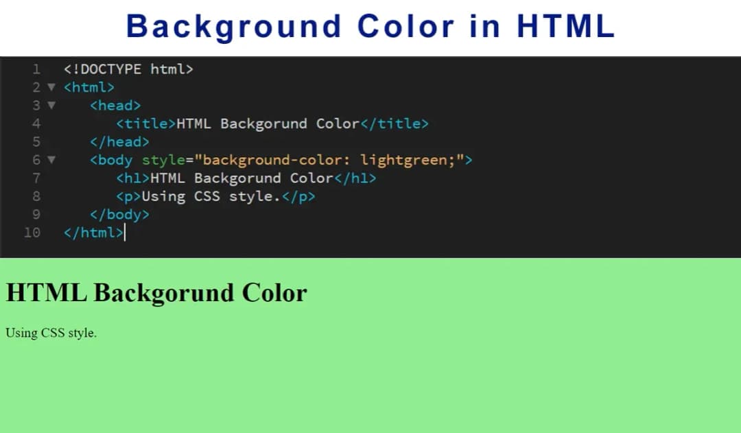 Jak zmienić kolor tła HTML i nadać stronie wyjątkowy styl
