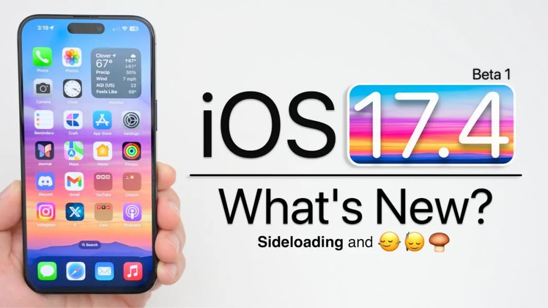 Aktualizacje iOS - Co nowego w iOS 17.4 i 17.0.1? Nowe funkcje i zmiany