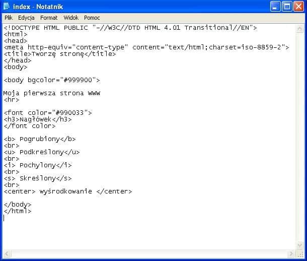 Jak zmienić kolor czcionki HTML i nadać stronie wyjątkowy styl