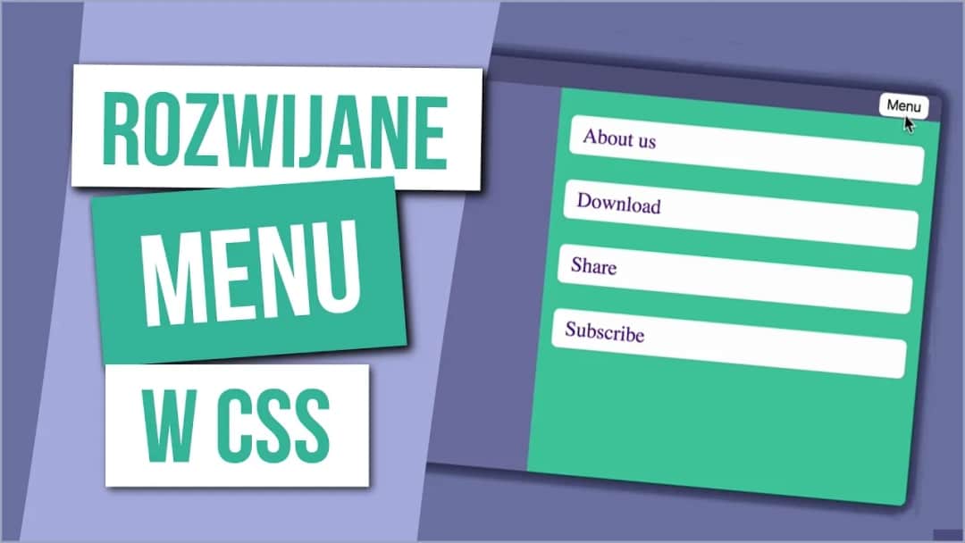Jak zrobić wysuwane menu w HTML - krok po kroku bez problemów