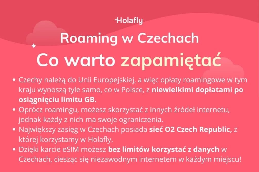 Czy w Czechach jest roaming bez dodatkowych opłat? Sprawdź szczegóły