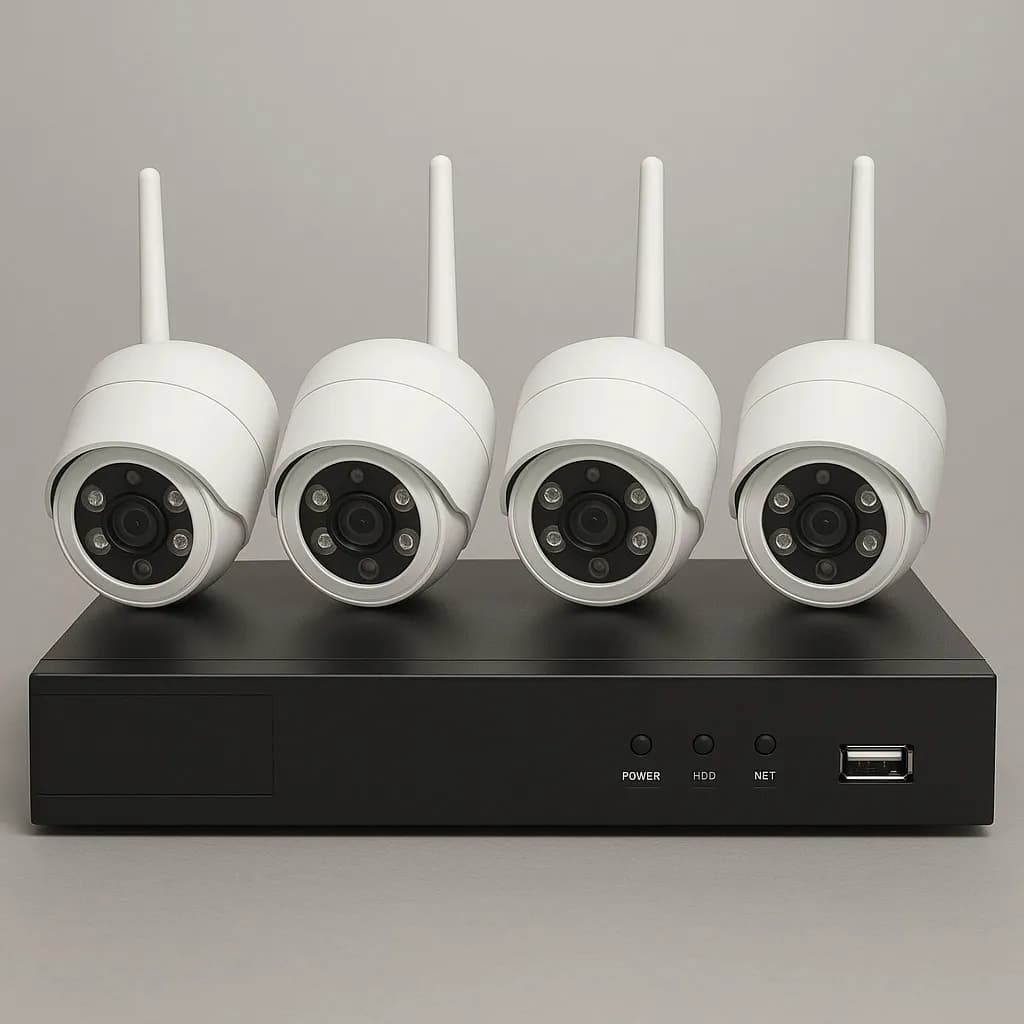 Zestaw kamer do monitoringu PoE z rejestratorem NVR – kompleksowy przewodnik